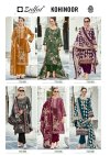 Kohinoor By Zulfat Woollen Pashmina Printed Dress Material 